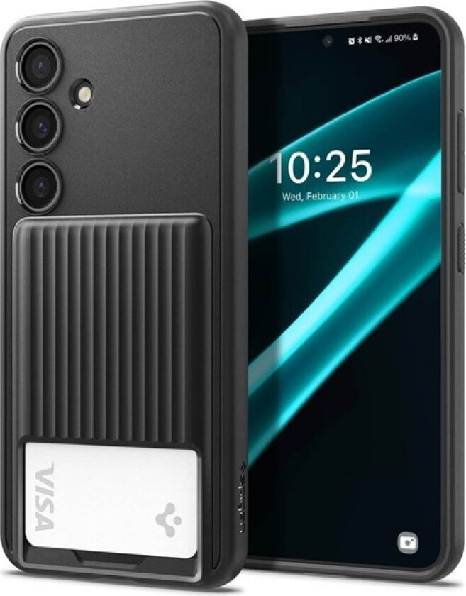 Liquid Slot, matte black - Samsung Galaxy S24+