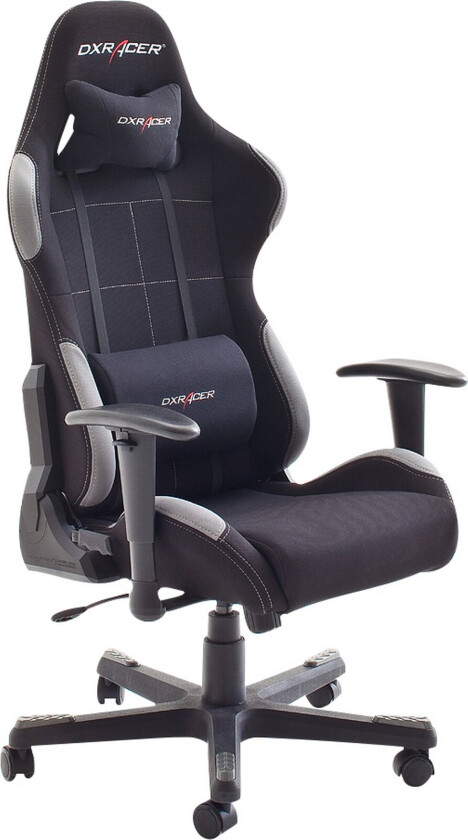 DXRacer Gamingstol Grå/Svart - Svart/Rød