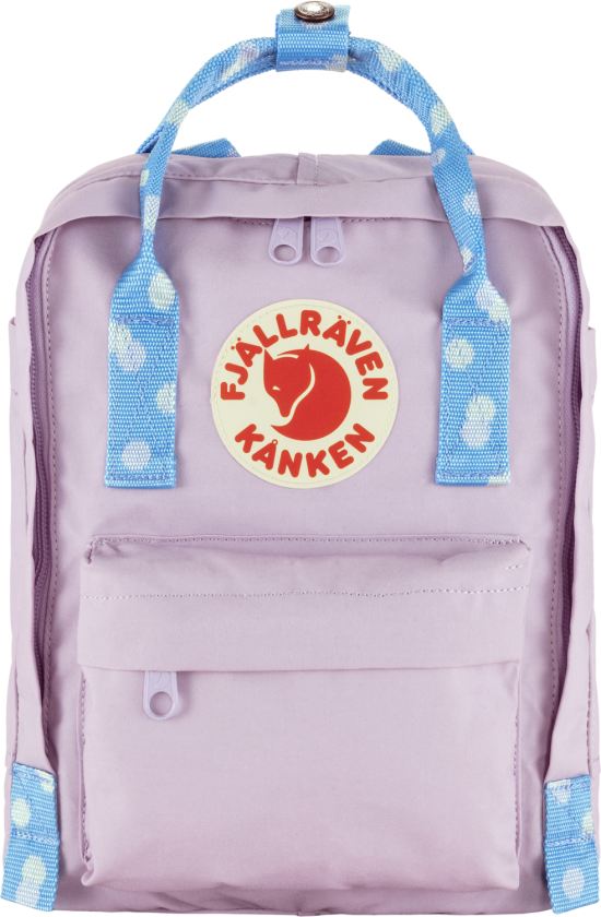 Kånken Mini Pastel Lavender/Confetti Pattern OneSize, Pastel Lavender-Confetti Pattern