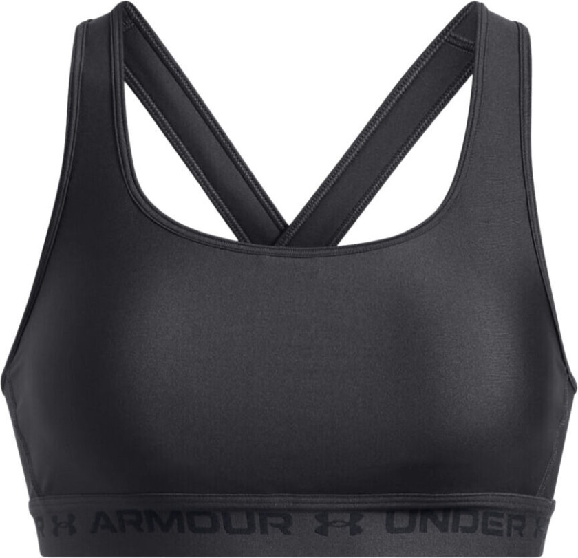 Under Armour Women's UA Crossback Mid Bra Black S, Black
