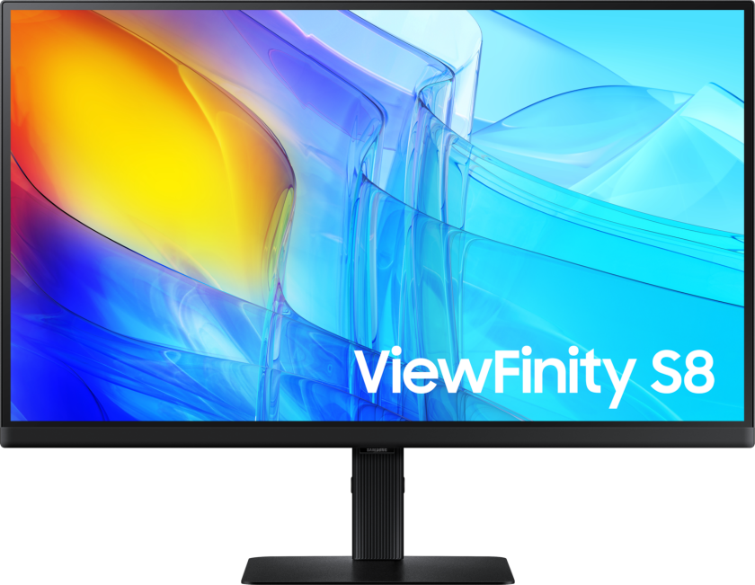 27" ViewFinity S8 S80D UHD Monitor, Black