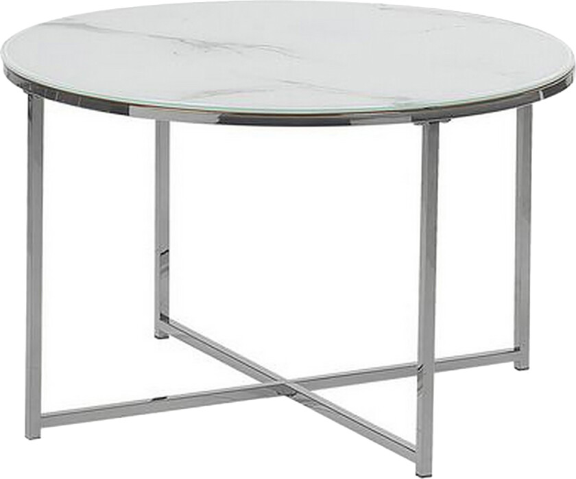 Gruenewald Sofabord Marmoreffekt - Hvit