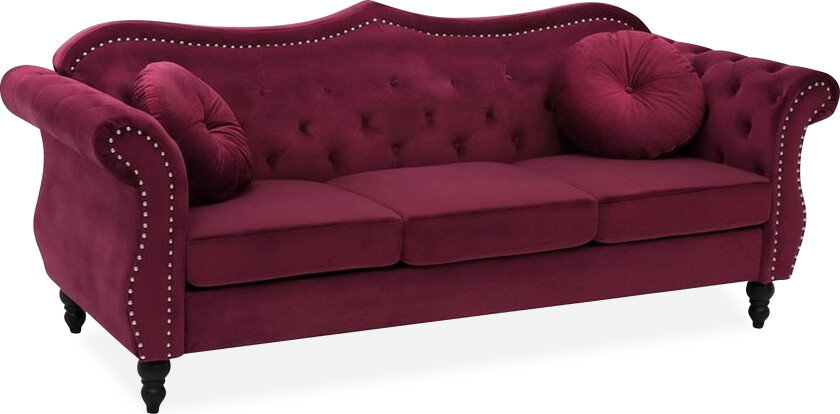 Skien Sofa 3-seter - Svart