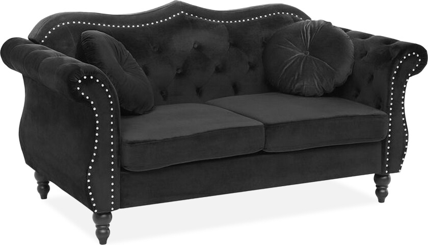 Skien Sofa 2-seter - Svart