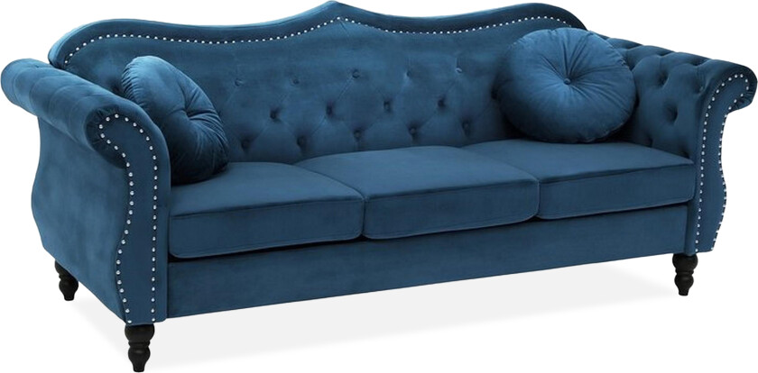 Skien Sofa 3-seter - Blå