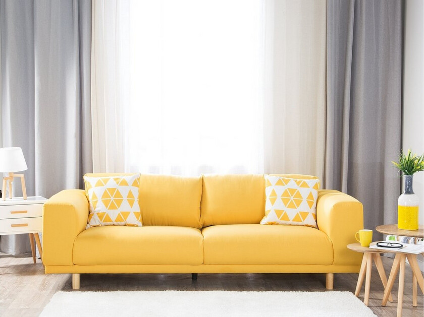 Nivala Sofa 3-seter - Gul