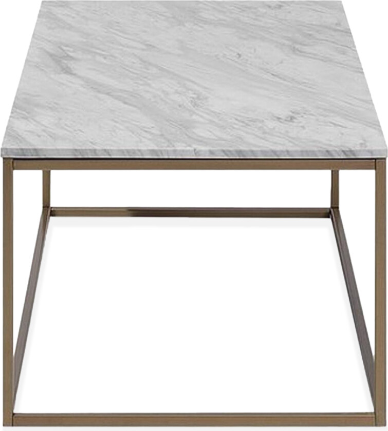 Delano Sofabord 100 cm - Hvit