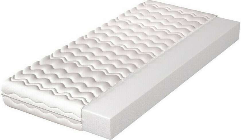 Arigna Skummadrass 80x160 cm - Hvit