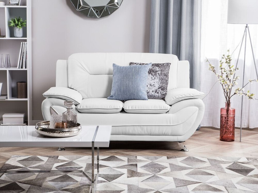Leira Sofa 2-Seter - Hvit