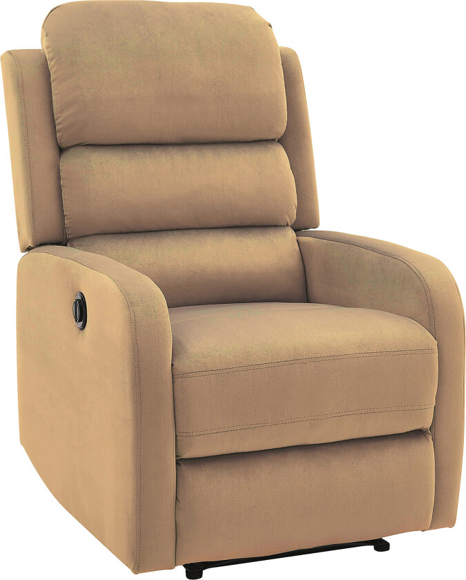 Pegaza Reclinerlenestol Elektrisk - Fløyel/Beige