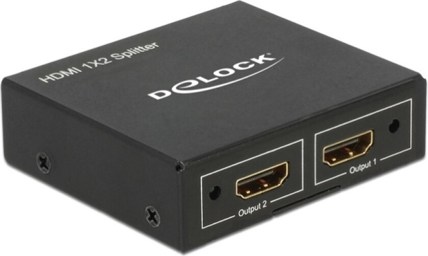 Bilde av DeLock Splitter HDMI Buchse > 2x HDMI Buchse 4k