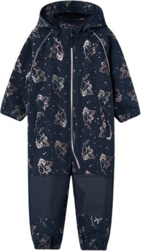 Name It - Softshelldress Unicorn Dark Sapphire