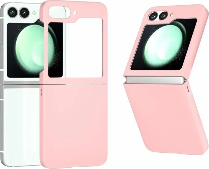 Samsung Galaxy Z Flip6 Hard Plast Deksel - Rosa