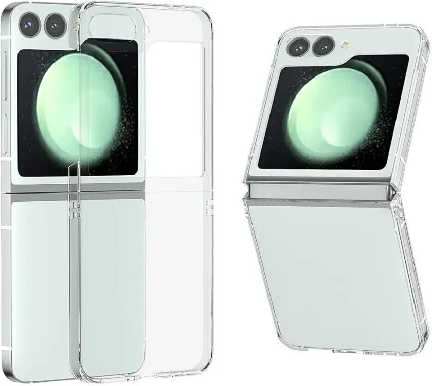 Samsung Galaxy Z Flip6 PC Plast Deksel - Gjennomsiktig