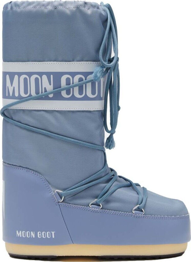 Moon Boot Unisex Icon Nylon Elephant Grey 45/47, Elephant Grey