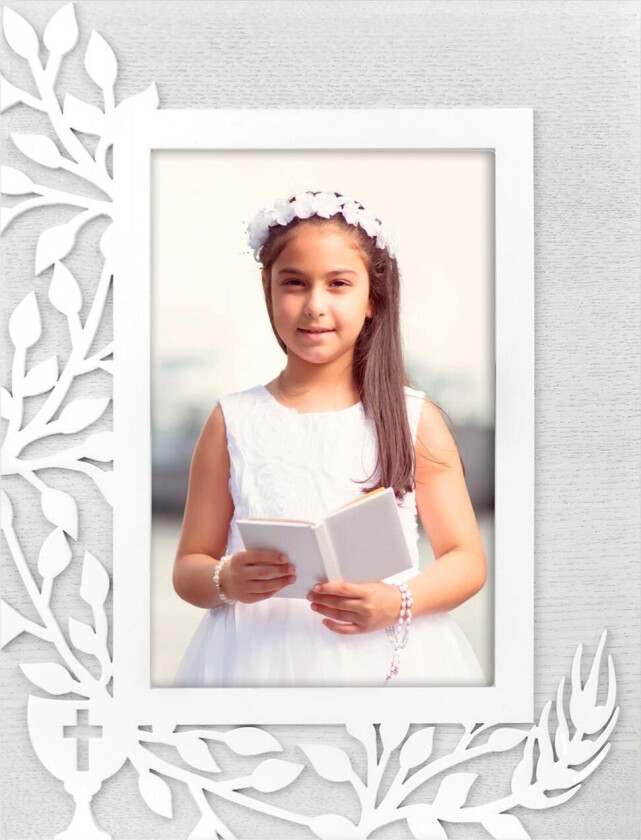 ZEP Ramme Fiorella Hvit 10x15 Cm