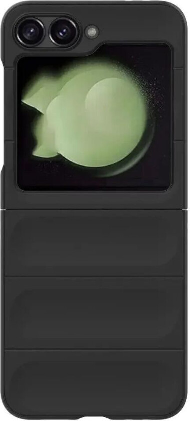 Samsung Galaxy Z Flip6 Fleksibelt Plastdeksel - Svart