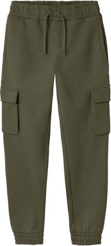 Name It Nkmollie Cargo joggebukse, Olive Night