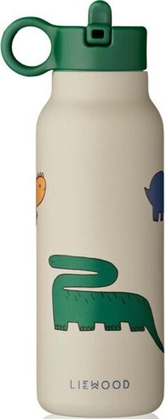 Falk drikkeflaske 350ml, dinosaurs
