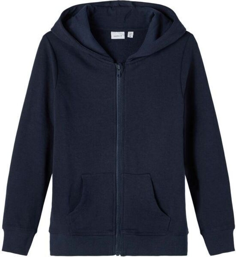 Name It Nkmnesweat zip-genser, Dark Sapphire