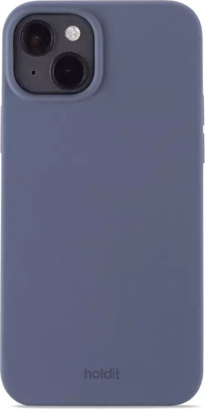 Holdit iPhone 14 Plus Soft Touch Silikon Deksel - Pacific Blue