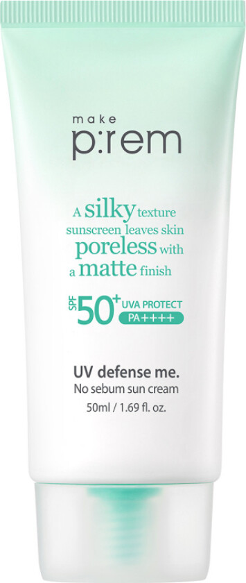 Make Pr:em No Sebum Sun Cream (50 ml)
