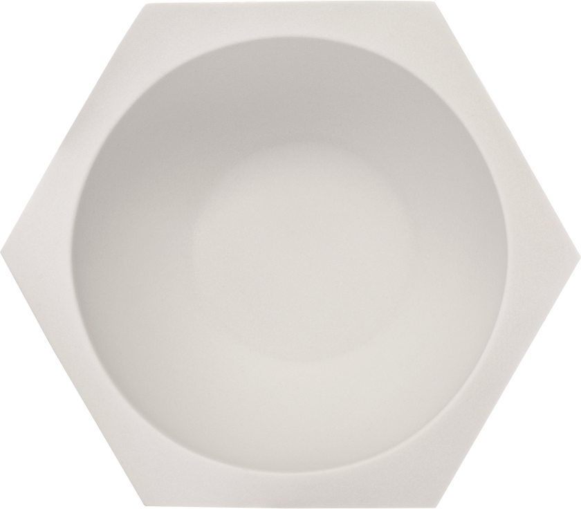 Hexagon såpeskål