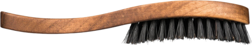 RoughLine hårbørste med villsvinbust og valnøttskaft