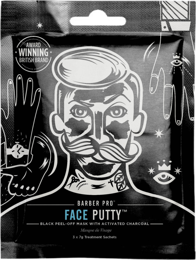 Face Putty Peel-Off Mask 3-pakning