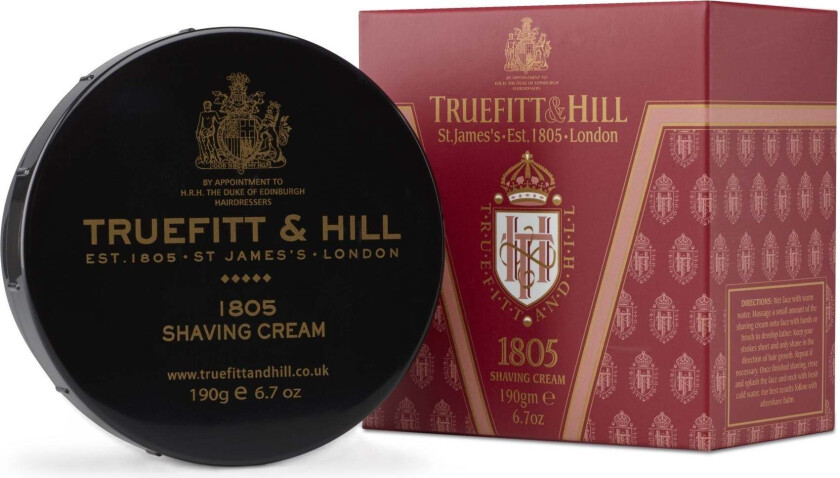 Truefitt & Hill barberkrem i skål - 1805