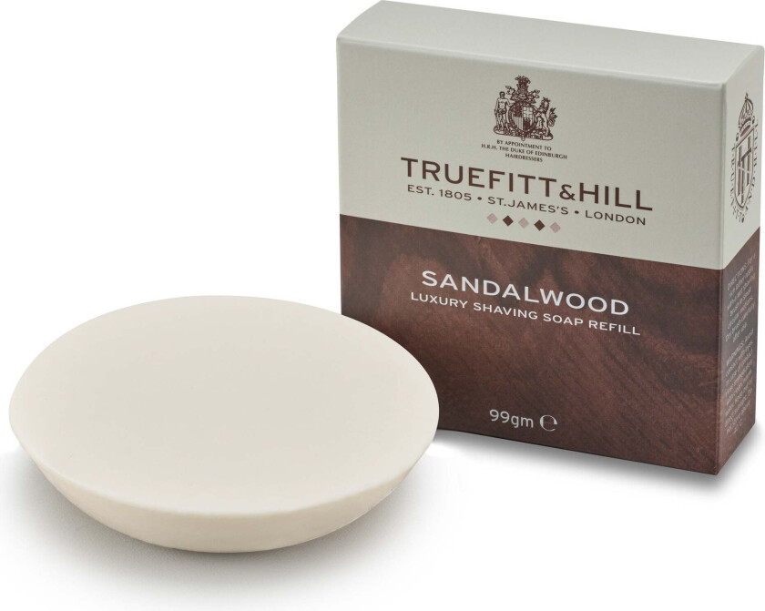 Truefitt & Hill Luxury barbersåpe refill - Sandeltre