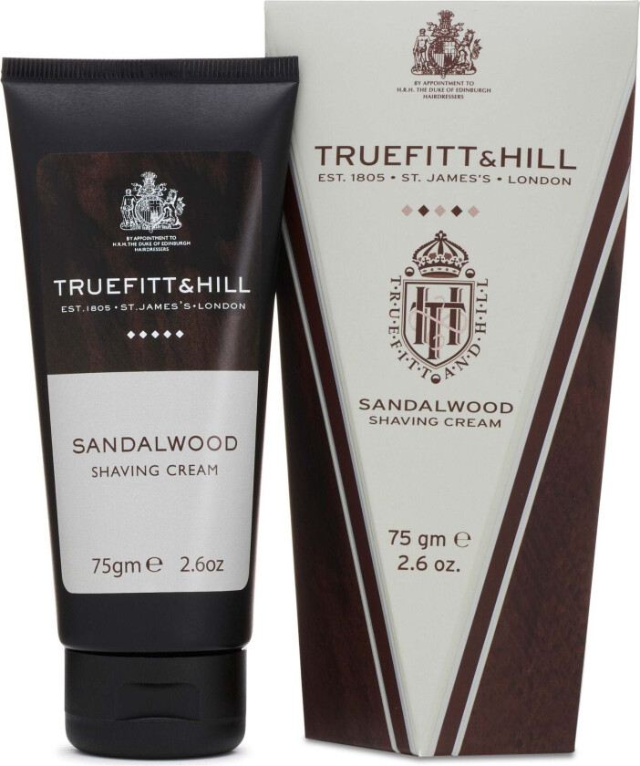 Truefitt & Hill barberkrem i tube - Sandalwood