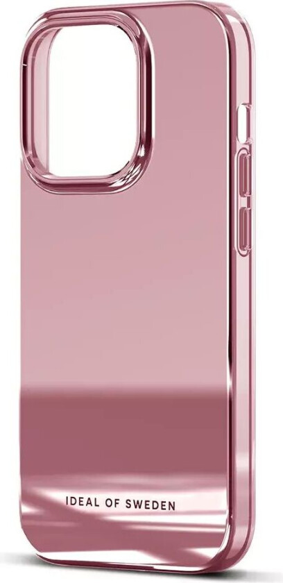 iPhone 14 Pro iDeal Of Sweden Mirror Deksel - Mirror Rose Pink