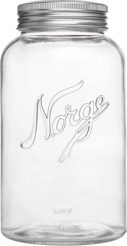 Nyhet! Norgesglass Med Skrulokk 2l