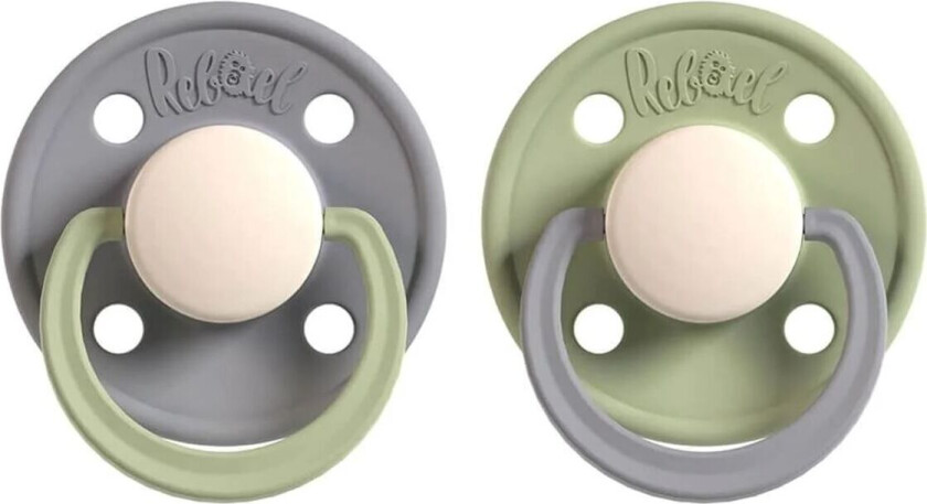 Smokk, 2pk Grønn/Blå 0-6mnd