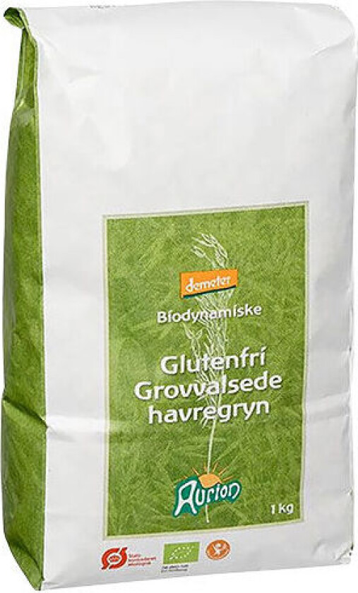 Bilde av Glutenfri Havregryn, Grove Øko Demeter - 1 Kg