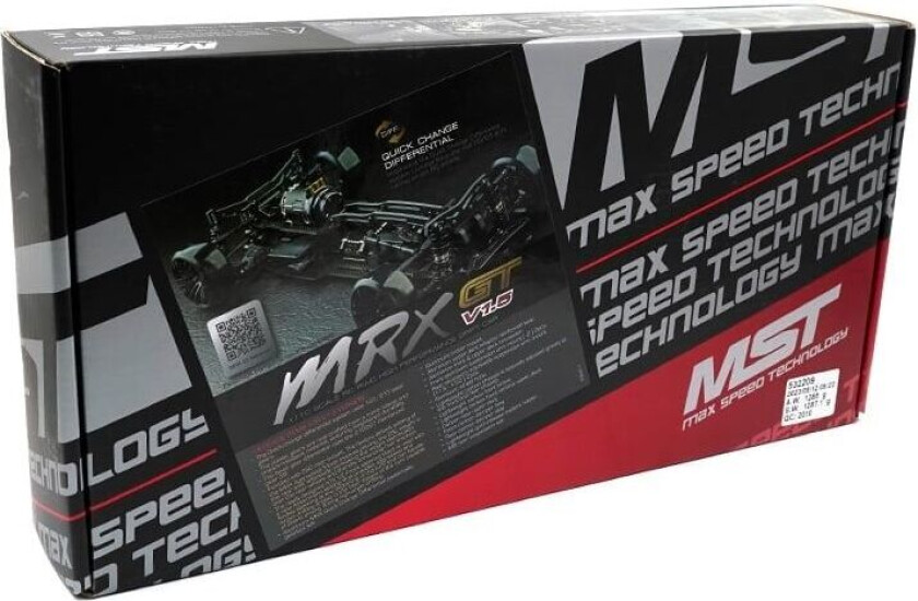 Bilde av MRX GT V1.5 1/10 RWD KIT