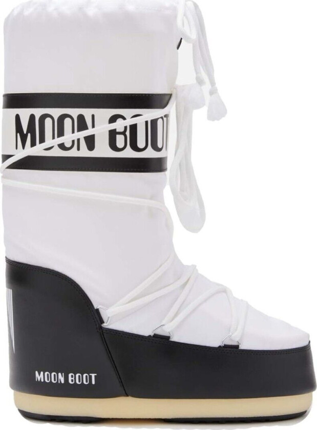 Bilde av Moon Boot Unisex Icon Nylon Black/white 35/38, Black/white