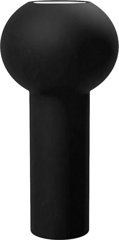 Pillar vase 24 cm Black