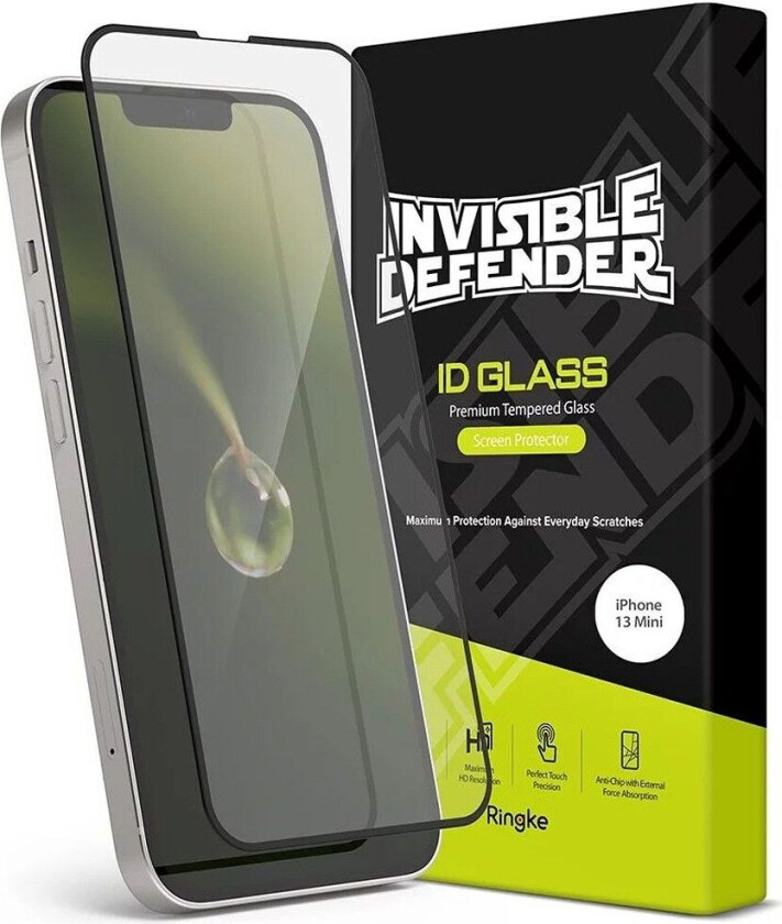 iPhone 13 Mini Skjermbeskytter Invisible Defender