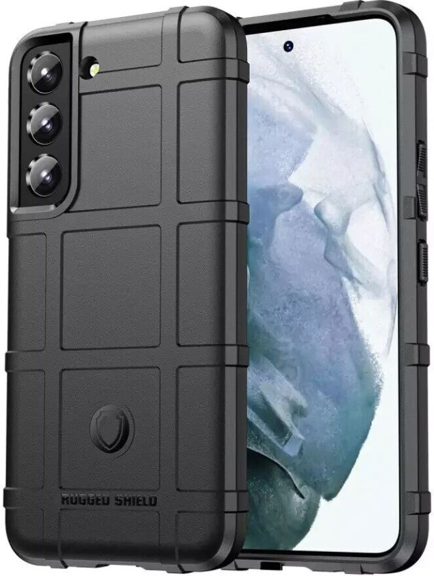 Samsung Galaxy S22 Rugged Shield Series Bakdeksel - Svart