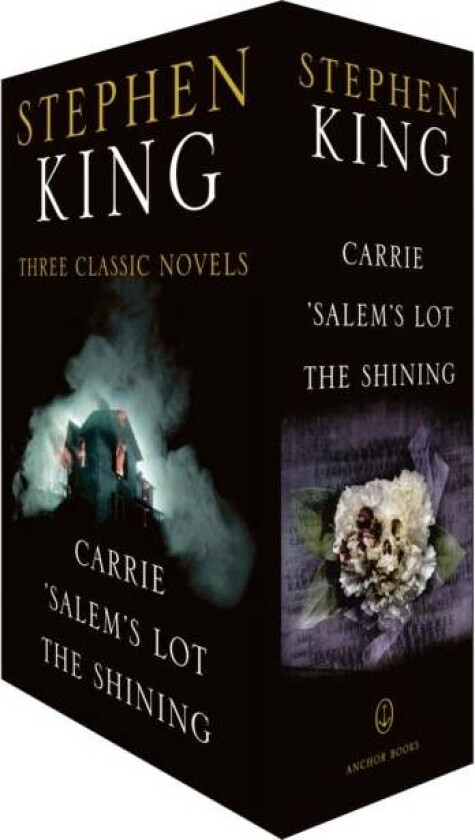 Stephen King Three Classic Novels Box Set: Carrie, 'Salem's Lot, The Shining av Stephen King
