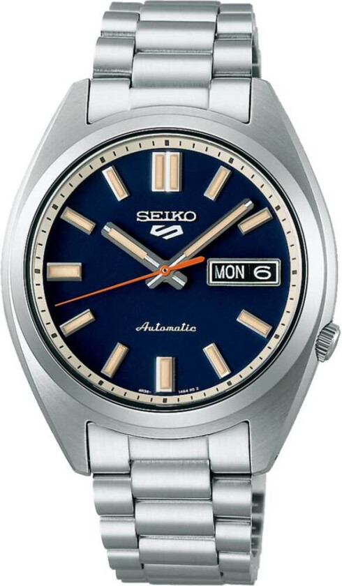 5 Sports SRPK87K1 - Automatisk - Sølv - Herreklokker - Rustfritt stål - ledd m/pin - Mineral