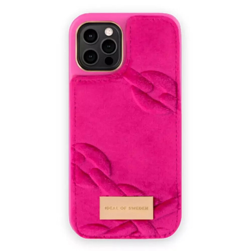 iDeal Of Sweden iPhone 12 / 12 Pro Fashion Deksel Atelier - Velour Hyper Pink