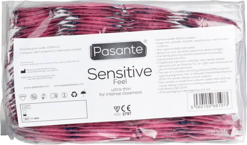 Feel Ultra Thin Kondomer 144 stk - Klar