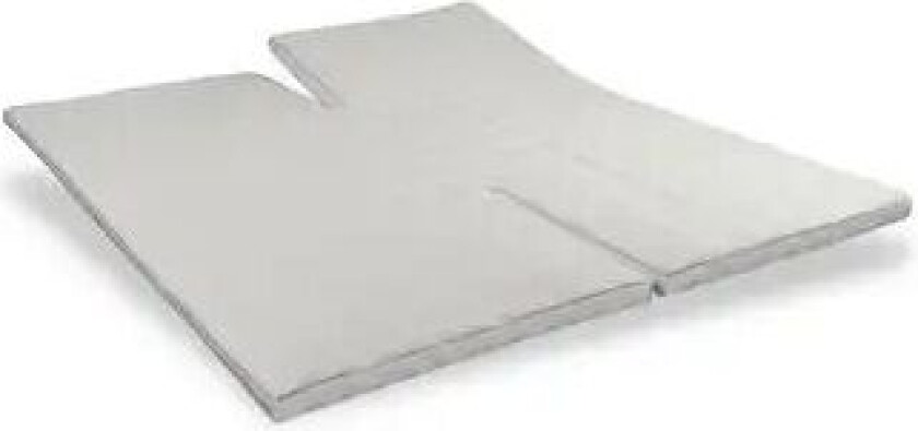 Overmadrass med H-splitt - 160x210 cm - 5 cm høy - Celcius memory skum - Advance