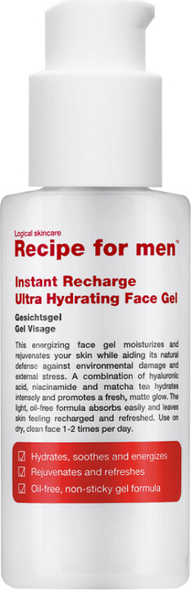 Instant Recharge Ultra Hydrating Face Gel (75 ml)