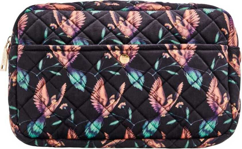 Beauty Bag Black Hummingbird Medium