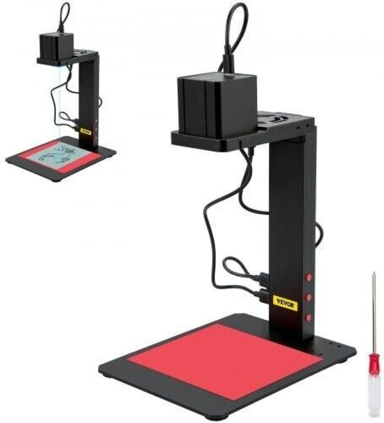 Mini lasergravør Bærbar lasergraveringsmaskin med autofokusstativ