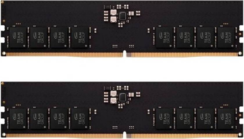 Team Elite DDR5-5600 - 16GB - CL46 - Dual Channel (2 pcs) - Intel XMP - Svart